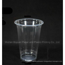 Disposable High Clear Plastic Cup of 95mm Upper Diameter